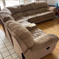 Large Beige Sectional