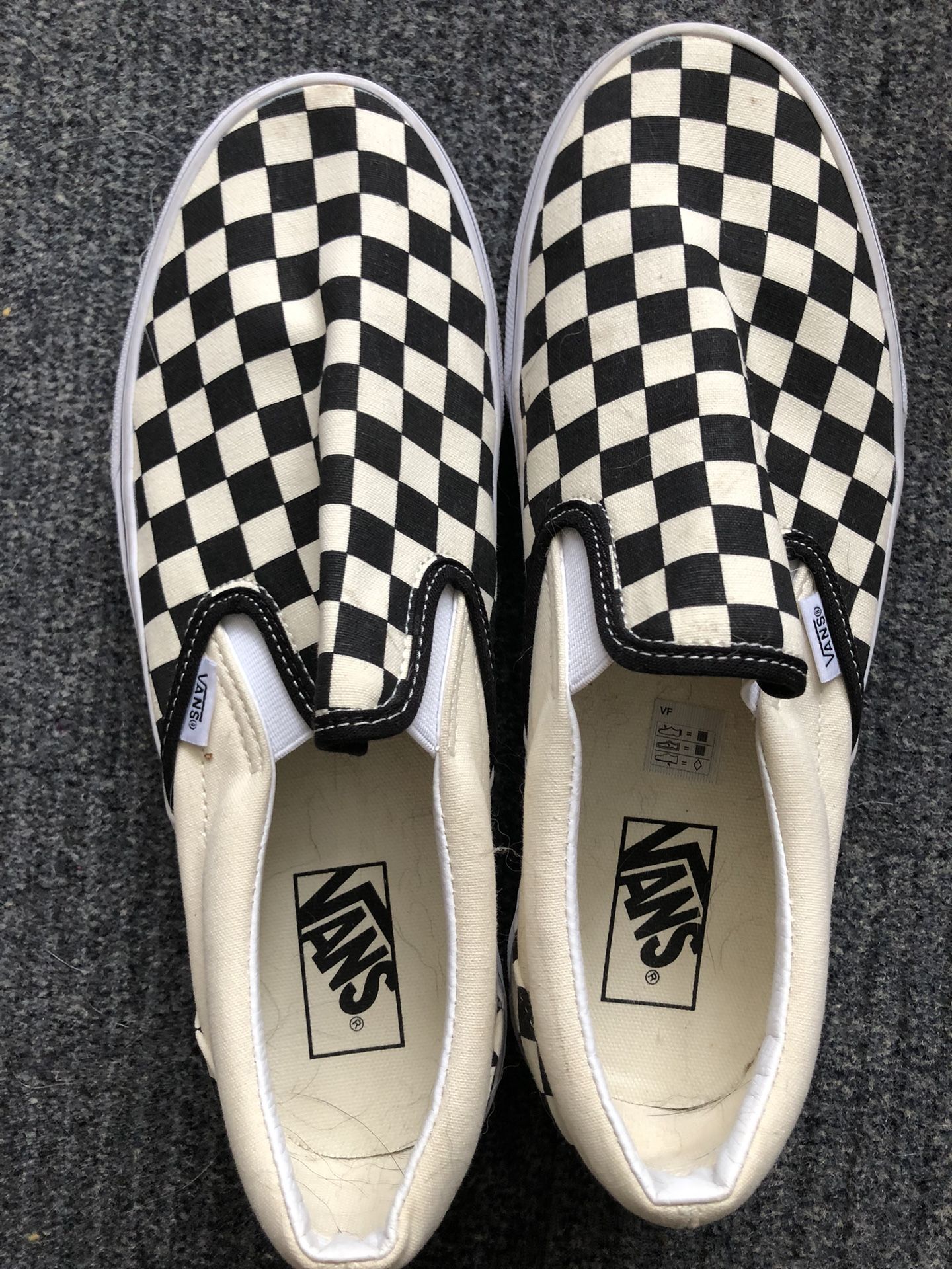 Checkered Vans
