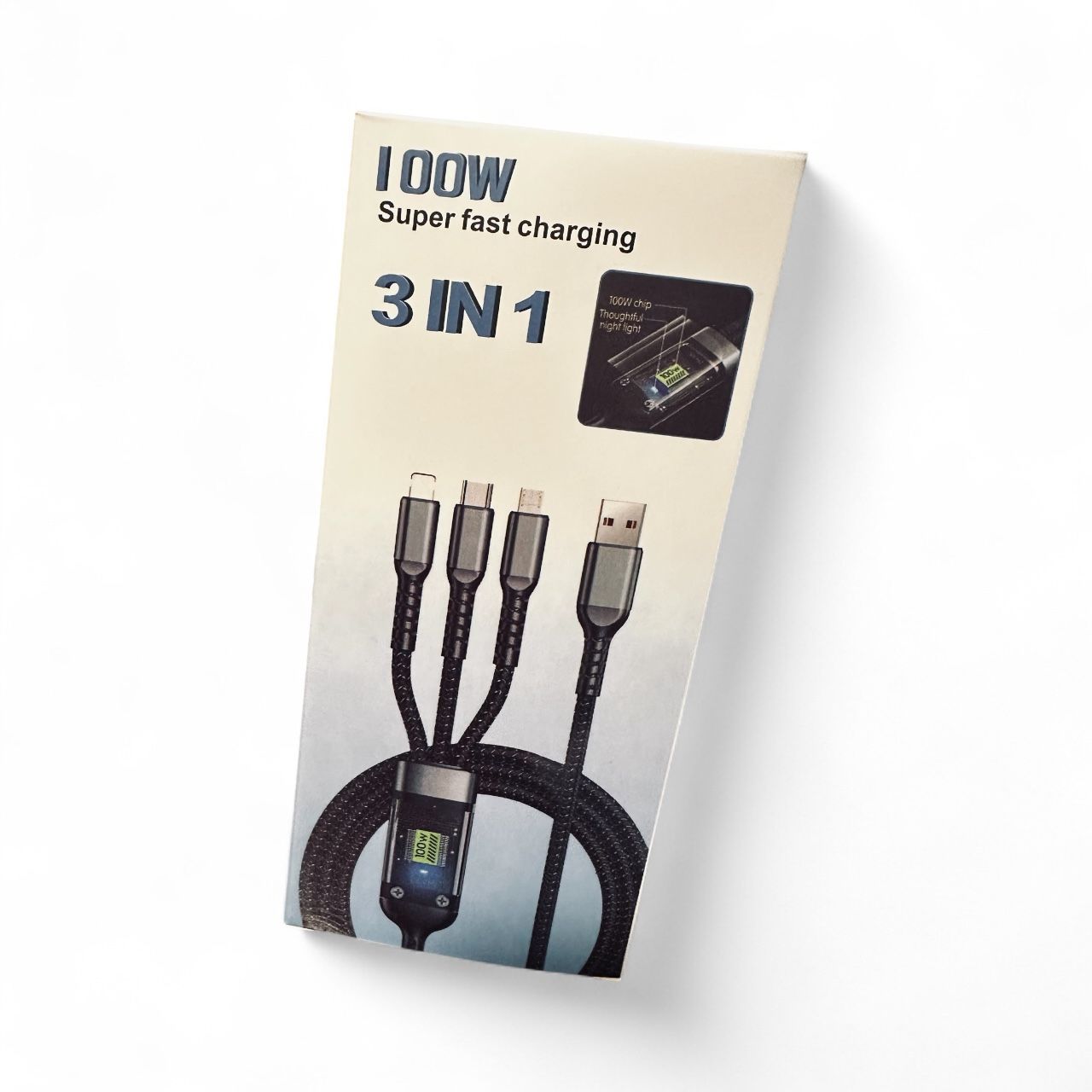 Lightning/Type-C/Mirco Charger 100w
