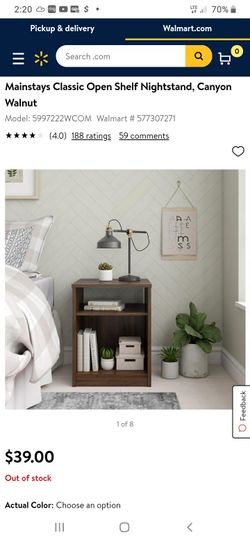 New 1 nightstand see pictures for dimensions
