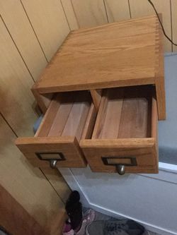 Drawers/organizer/ index style drawers