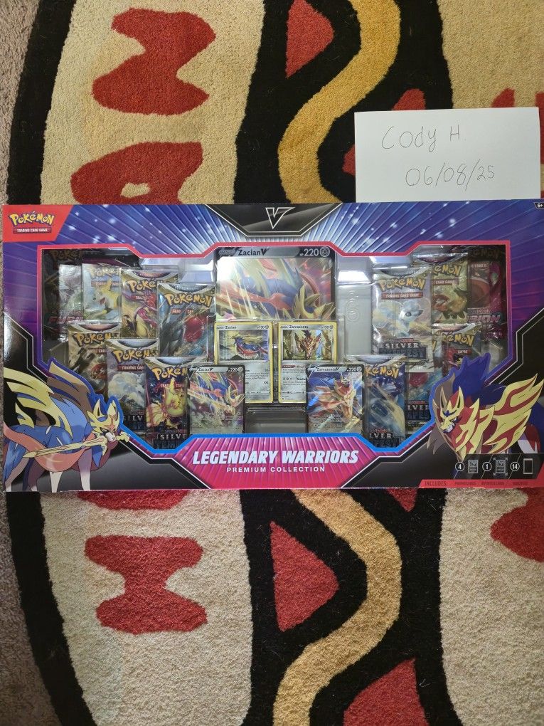 FACTORY SEALED pokemon legendary warriors premium collection