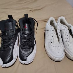 60 For Both Pairs Of Shoes They Are 4.5 Really Good Condition 