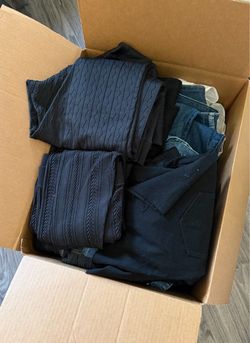 Box of New Woman’s Clothes- Plus Size- 33 pieces