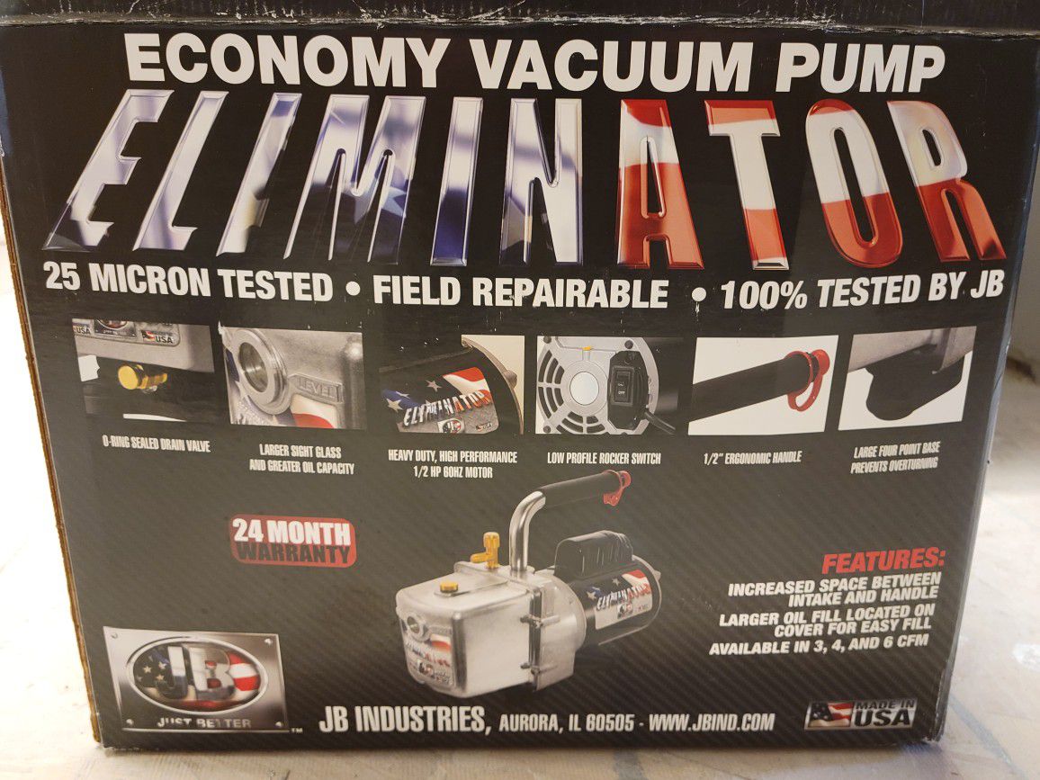 Economy Vacuum Pump Eliminator 