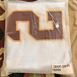 Signed And Authentic Sanders Jersey 