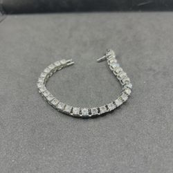 Clear Czs Tennis Chain Bracelet