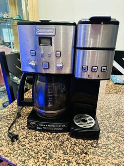 Cuisinart Coffee Center 12 Cup Coffeemaker & Single-Serve Brewer Stainless Steel