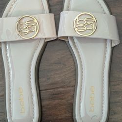 Bebe Slide Sandals Sz 6