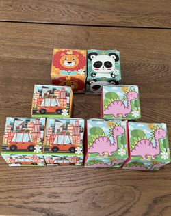 8 Kids 24-Piece Jigsaw Puzzles – Complete, Box Damage Only | $1 Each or $5 for All