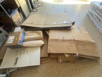 Free Moving Boxes and Paper/Wrap
