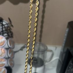 14K Gold Rope Chain