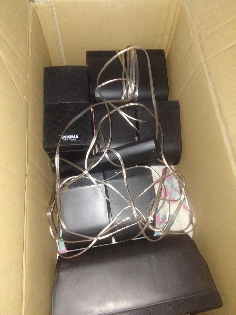 Enigma 600x 6 Piece Surround Sound System Set