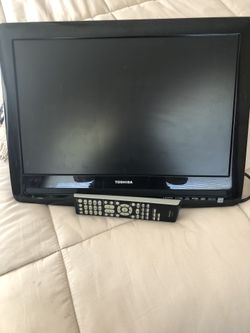 Toshiba TV with DVD player