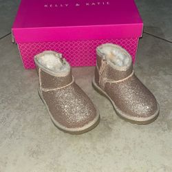 Kelly & Katie Toddler Girl’s Glitter Boots, Size 5