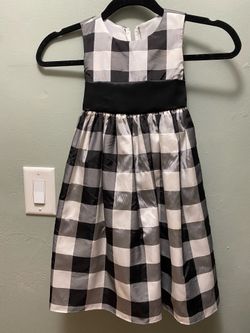 3t Party dress black and white.. Crayola Kids