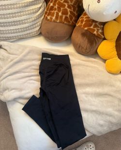 DFYNE Black High-Waist Leggings