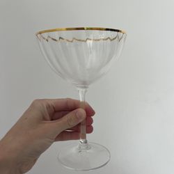 Anthropologie Wine Glasses, Set Of 3