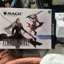 Sealed New Final Fantasy Magic The Gathering Bundle Box 