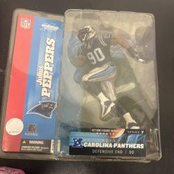 2003 McFarlane Sportspicks NFL 7Julius Peppers Carolina Panthers figure