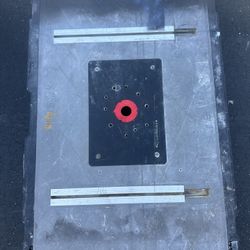 Husky Folding Workbench Router Table – Portable Jobsite Table