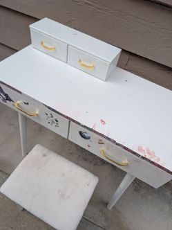 Free - Small Vanity & Stool