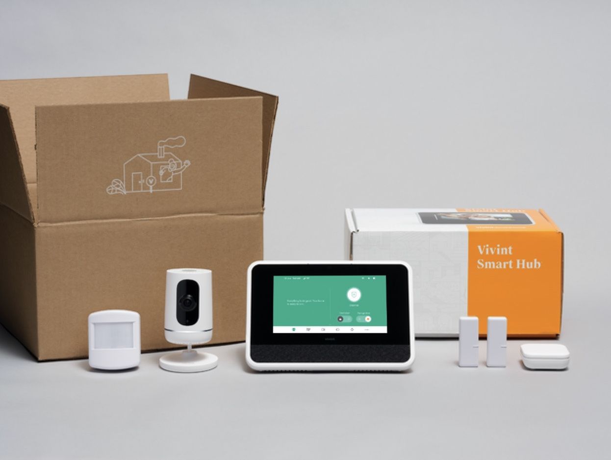 Vivint Smart Home Security DIY Kit. Doorbell and home monitoring. Better than Ring