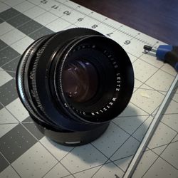 Leica r 50mm F2 Prime Lens w/ Leitax EF Mount