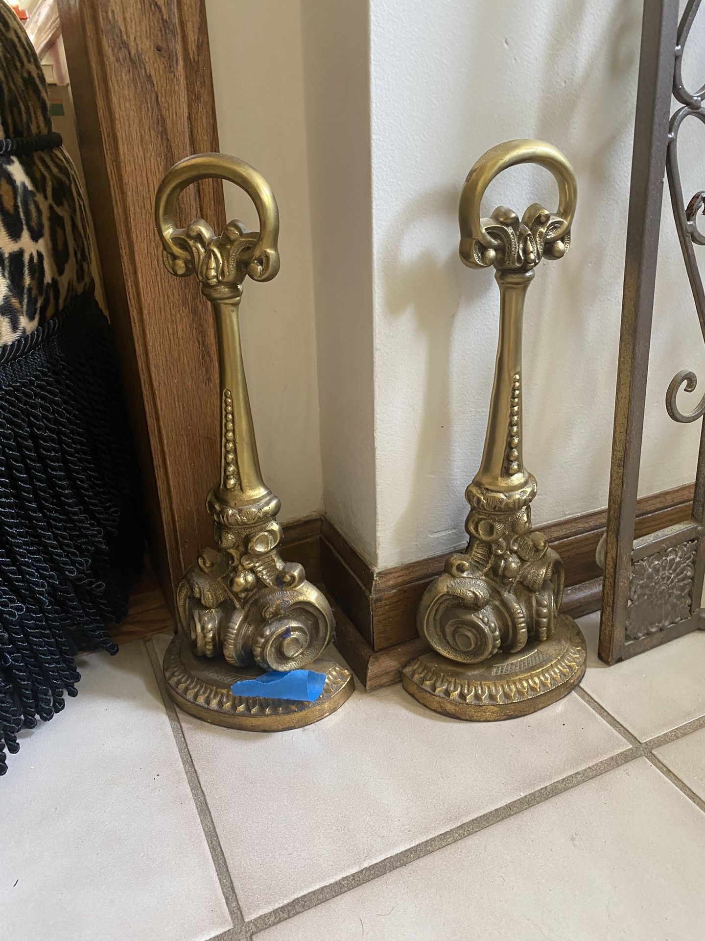 Solid Brass Door Stopper 30 For Both 