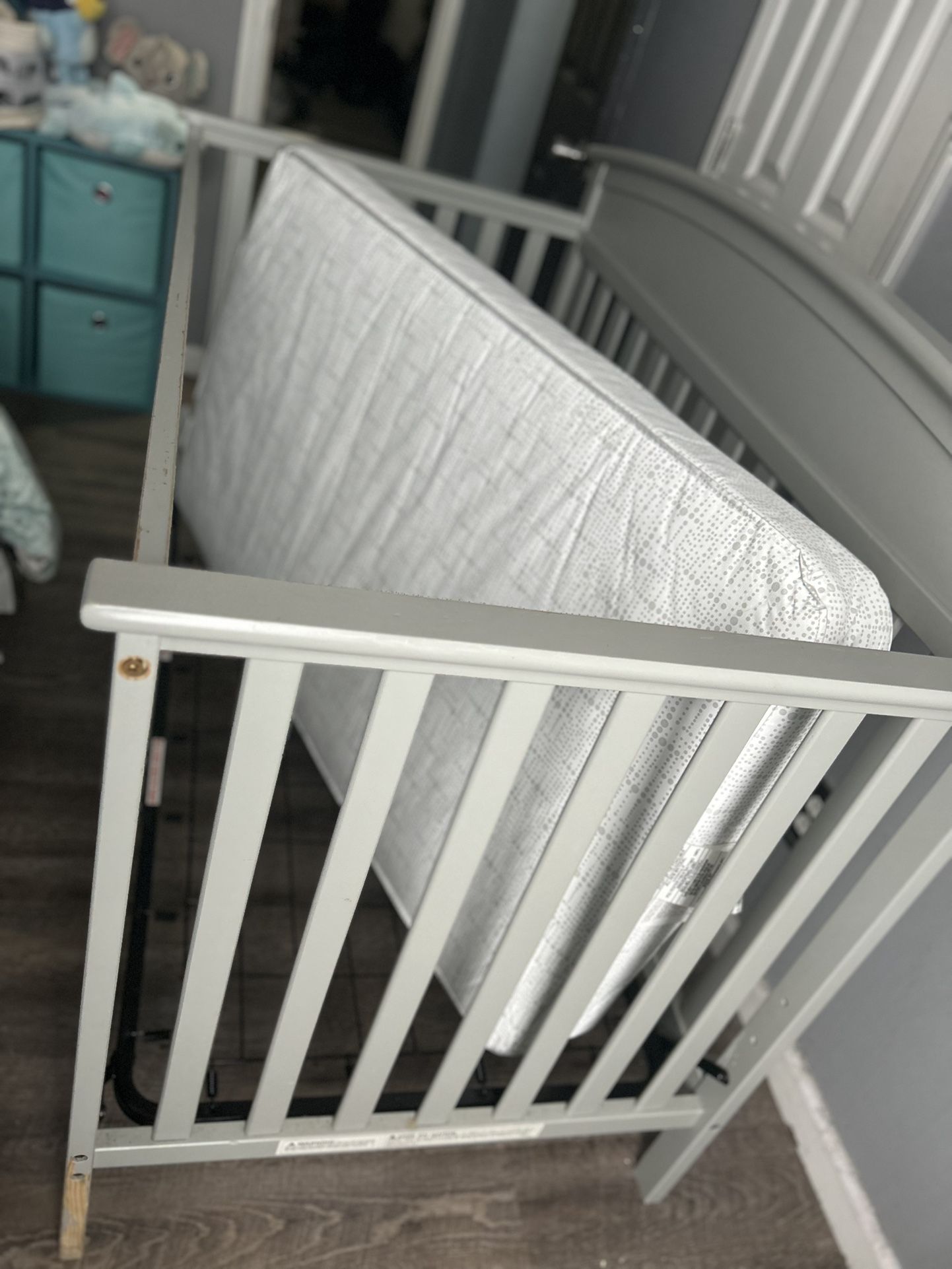 Crib and Mattress 