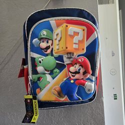 Mario Bros Backpack Brand New