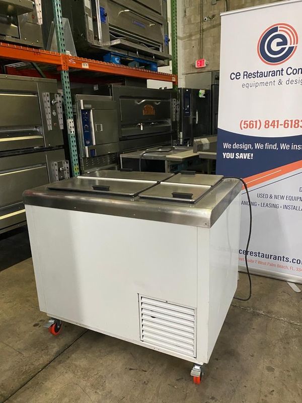Commercial chest freezer acai bowls ice cream for Sale in West Palm