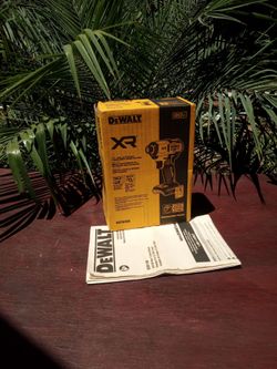 DeWalt 20 v new XR impact driver. 3 speed.  ( Tool only