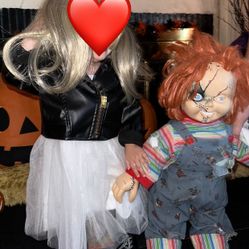Bride Of Chucky Costume For Toddler
