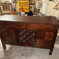 Buffet/Wine Storage Table