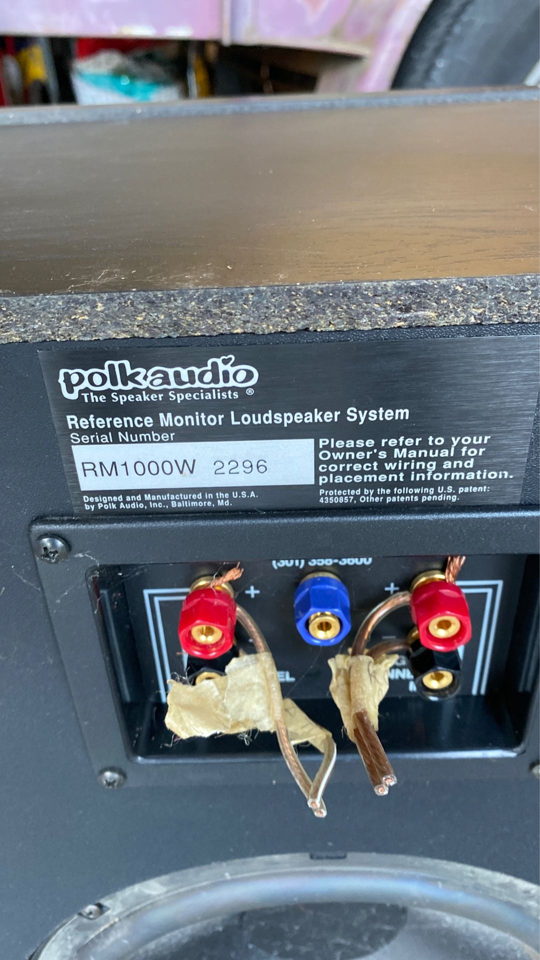 Polk Audio Reference Monitor subwoofer
