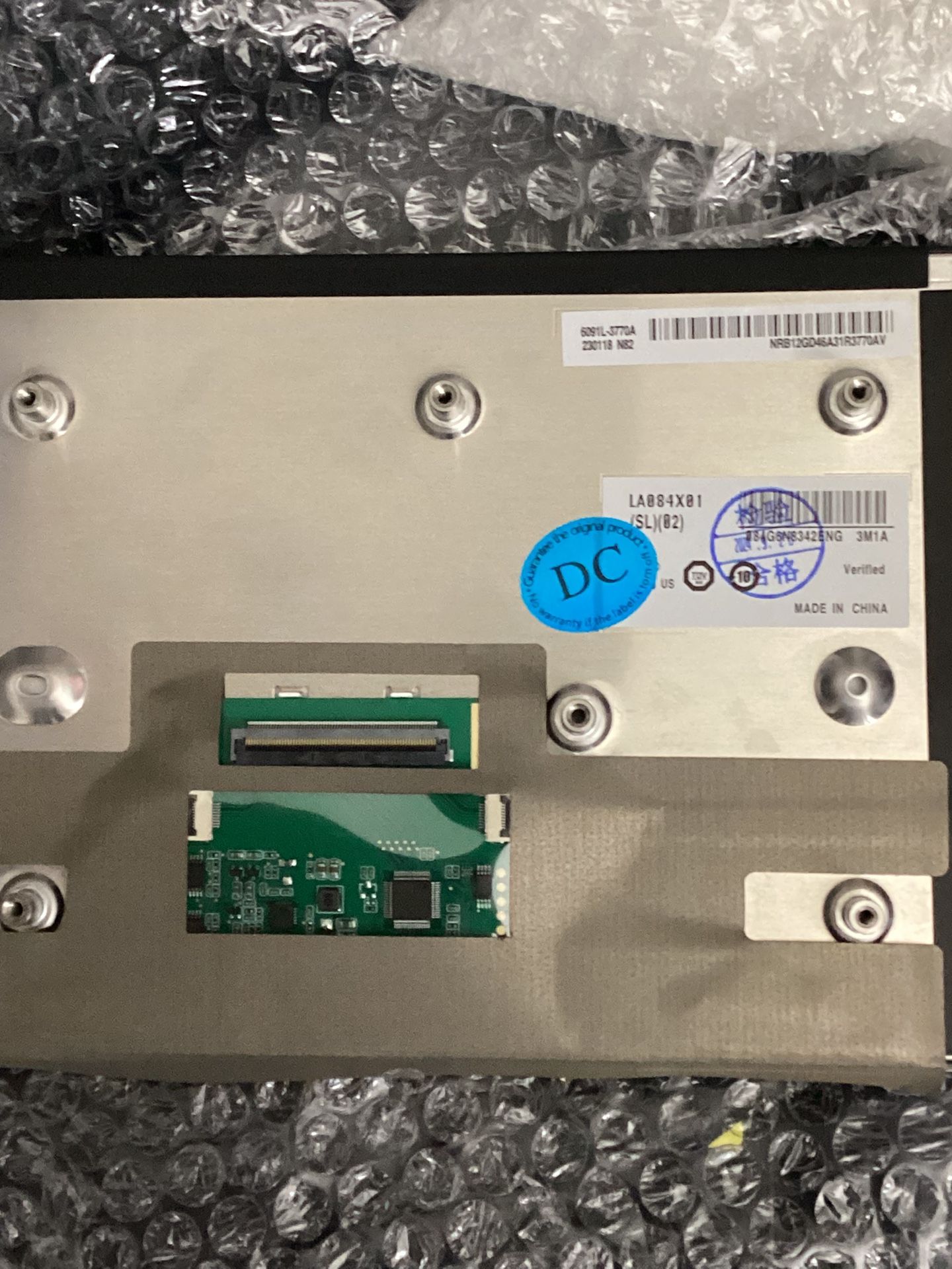 8.4” AU Optronics (AUO) industrial LCD display panel Model: LA084X01 (SL)(02) New