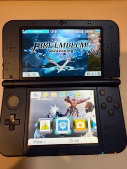 Nintendo New 3DS LL /XL Blue Region Free Top IPS Tested *READ