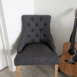 Gray Color Armchair 