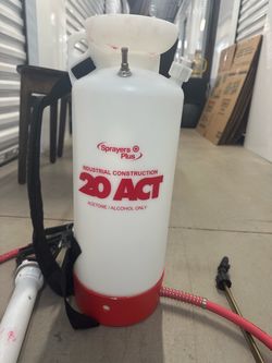 Sprayers Plus 20 ACT Industrial Acetone/Alcohol Pressure Sprayer