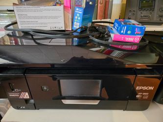 Epson XP 860 printer scanner wirh ink