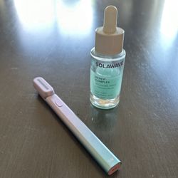 Red Light Therapy Wand With Serum And Charger