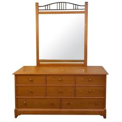 Thomasville 9 drawer dresser with mirror