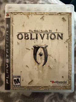 Elder Scrolls IV Oblivion PlayStation 3 Game