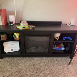 Tv Stand Fire Place 