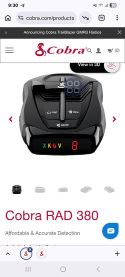 Cobra RAD Radar 380