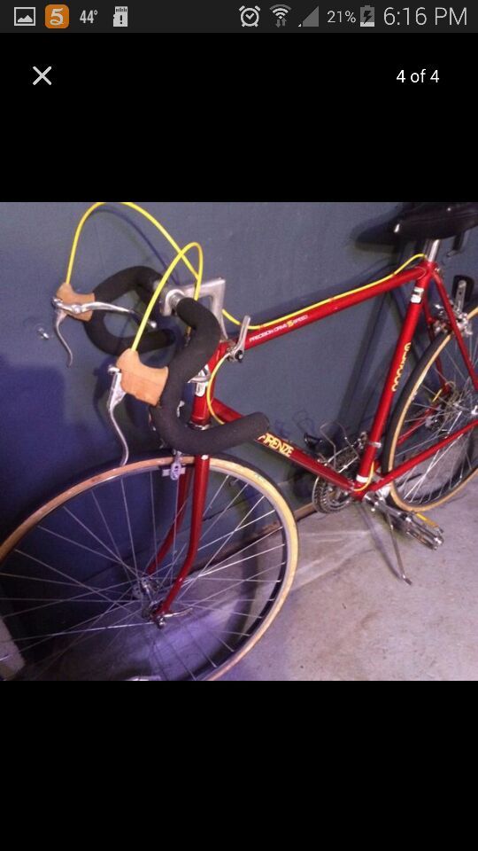 Vintage road bike Firenze GL5000 15 speeds in great shape