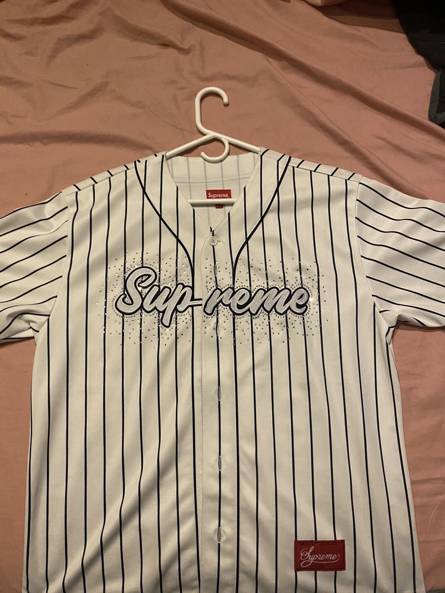 Rhine stone supreme jersey Ds