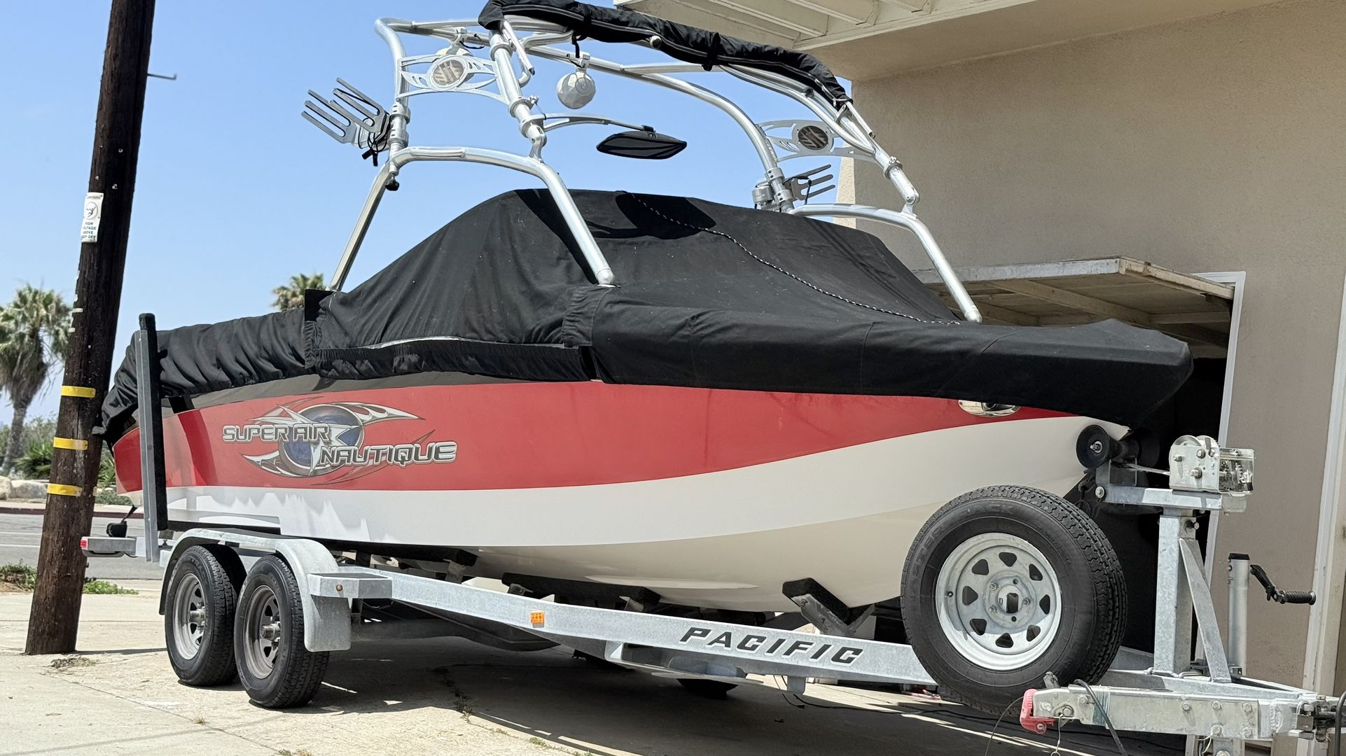 2007 Super Air Nautique 220 Team edition with 2020 trailer