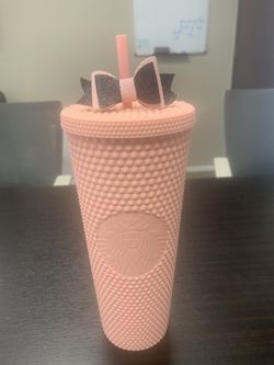 Starbucks Pink Studded Tumbler